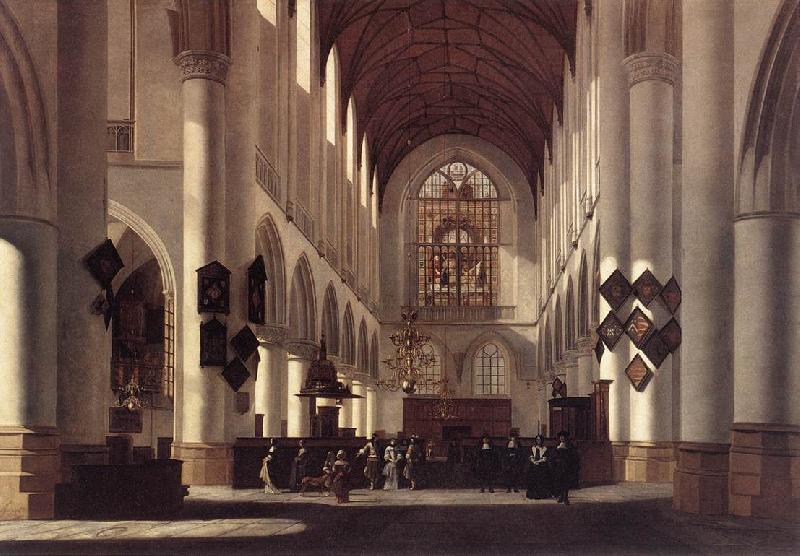 BERCKHEYDE, Job Adriaensz Interior of the St Bavo in Haarlem oil painting image